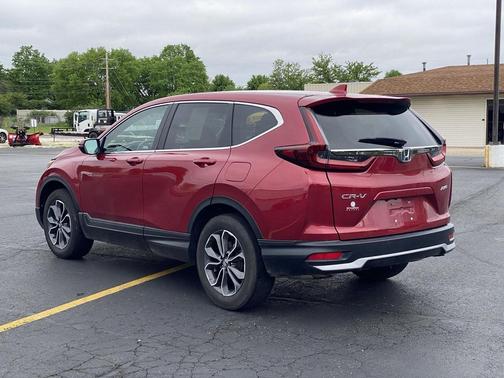 Radiant Red Metallic 2022 Honda CR-V AWD EX
