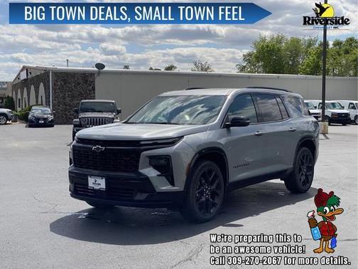 Sterling Grey Metallic 2026 Chevrolet Traverse RS