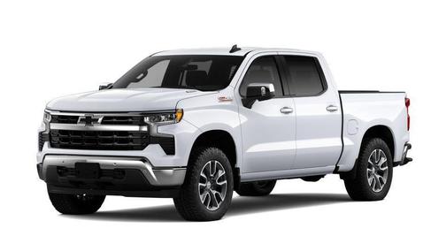 Summit White 2026 Chevrolet Silverado 1500 LT