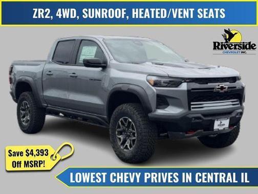 Sterling Gray Metallic 2026 Chevrolet Colorado ZR2