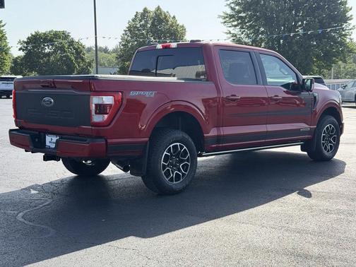Rapid Red Metallic Tinted Clearcoat 2021 Ford F-150 Lariat