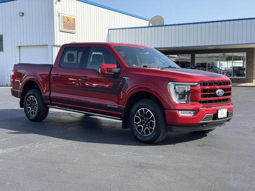 Rapid Red Metallic Tinted Clearcoat 2021 Ford F-150 Lariat