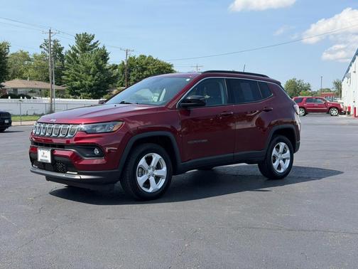 Velvet Red Pearlcoat 2022 Jeep Compass Latitude