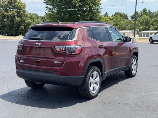 Velvet Red Pearlcoat 2022 Jeep Compass Latitude