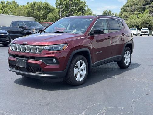 Velvet Red Pearlcoat 2022 Jeep Compass Latitude