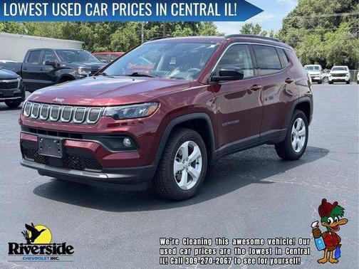 Velvet Red Pearlcoat 2022 Jeep Compass Latitude