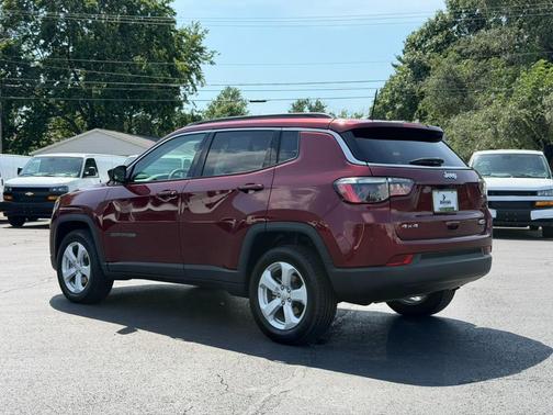 Velvet Red Pearlcoat 2022 Jeep Compass Latitude