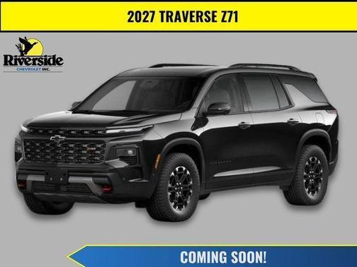 Mosaic Black Metallic 2027 Chevrolet Traverse AWD Z71