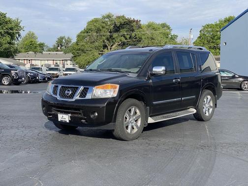 Espresso Black 2012 Nissan Armada Platinum