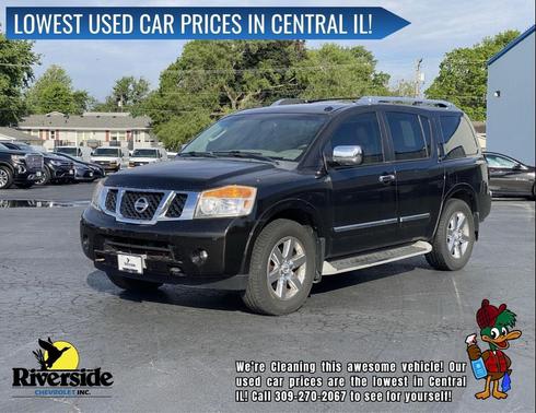 Espresso Black 2012 Nissan Armada Platinum