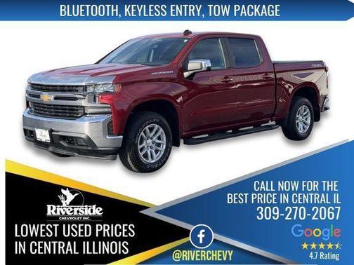 Cajun Red Tintcoat 2019 Chevrolet Silverado 1500 LT
