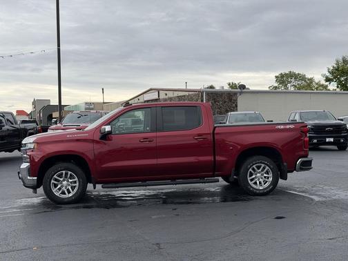 Cajun Red Tintcoat 2019 Chevrolet Silverado 1500 LT
