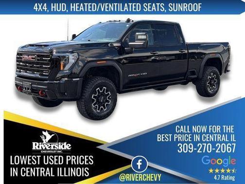 Onyx Black 2025 GMC Sierra 2500 AT4X