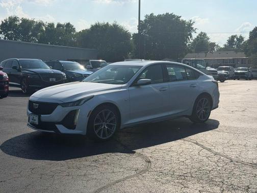 Crystal White Tricoat 2020 Cadillac CT5 Sport RWD