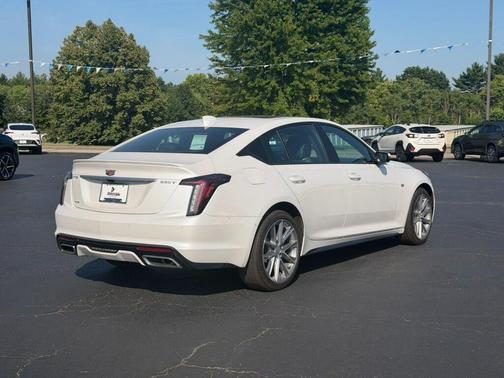 Crystal White Tricoat 2020 Cadillac CT5 Sport RWD