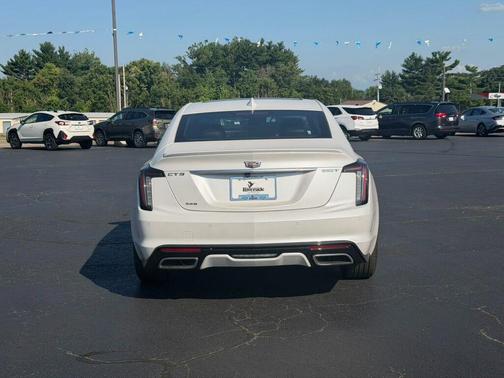 Crystal White Tricoat 2020 Cadillac CT5 Sport RWD
