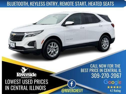 Summit White 2024 Chevrolet Equinox 1LT