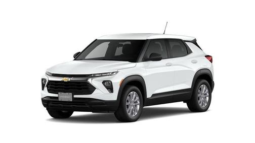 Summit White 2026 Chevrolet Trailblazer LS