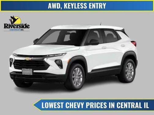 Summit White 2026 Chevrolet Trailblazer LS