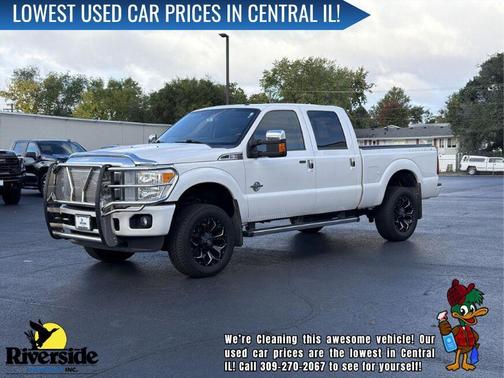 Shadow Black 2016 Ford F-350 Platinum