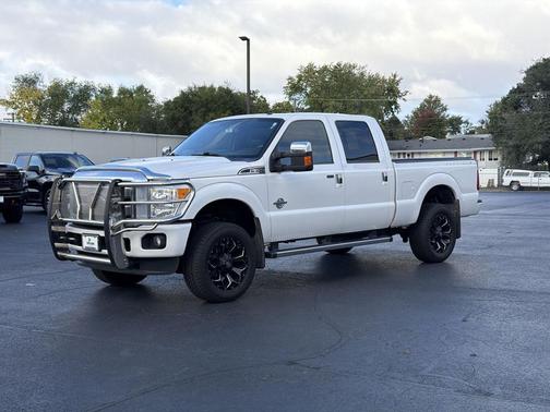 Shadow Black 2016 Ford F-350 Platinum