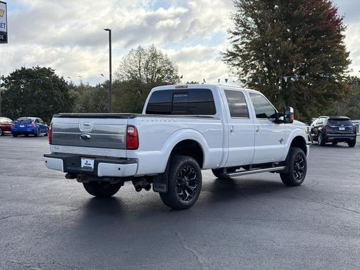 Shadow Black 2016 Ford F-350 Platinum