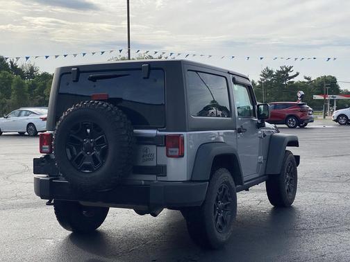 Billet Silver Metallic Clearcoat 2016 Jeep Wrangler Willys Wheeler