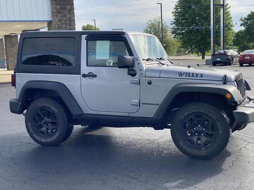 Billet Silver Metallic Clearcoat 2016 Jeep Wrangler Willys Wheeler