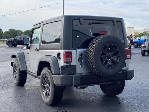 Billet Silver Metallic Clearcoat 2016 Jeep Wrangler Willys Wheeler