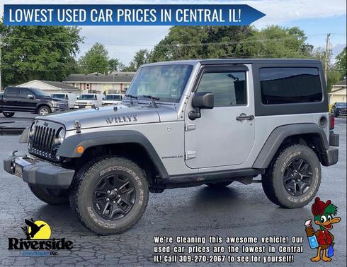 Billet Silver Metallic Clearcoat 2016 Jeep Wrangler Willys Wheeler
