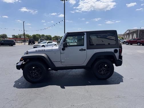 Billet Silver Metallic Clearcoat 2016 Jeep Wrangler Willys Wheeler
