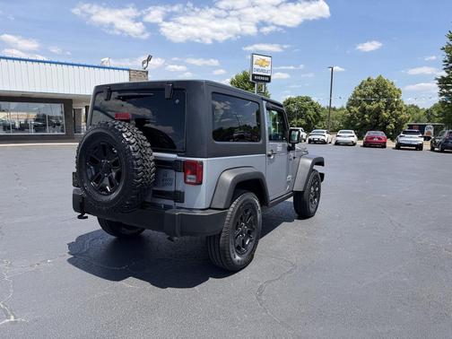 Billet Silver Metallic Clearcoat 2016 Jeep Wrangler Willys Wheeler