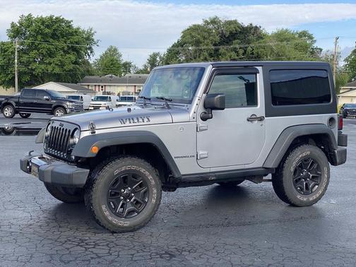 Billet Silver Metallic Clearcoat 2016 Jeep Wrangler Willys Wheeler