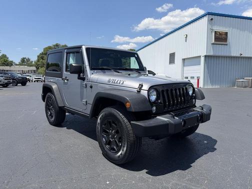 Billet Silver Metallic Clearcoat 2016 Jeep Wrangler Willys Wheeler