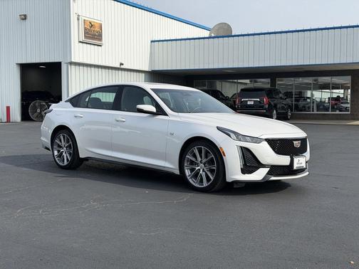 Crystal White Tricoat 2020 Cadillac CT5 Sport RWD