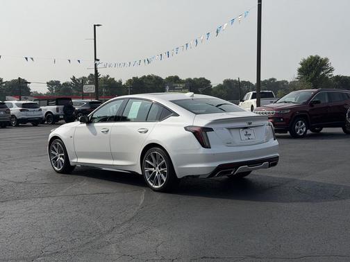 Crystal White Tricoat 2020 Cadillac CT5 Sport RWD