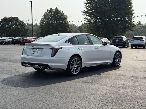 Crystal White Tricoat 2020 Cadillac CT5 Sport RWD
