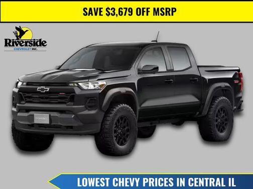Black 2026 Chevrolet Colorado Trail Boss