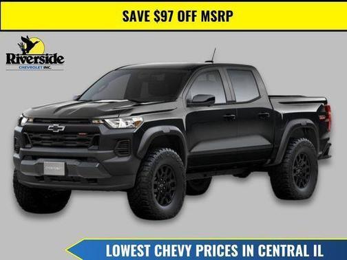 Black 2026 Chevrolet Colorado Trail Boss