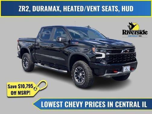 Black 2026 Chevrolet Silverado 1500 ZR2