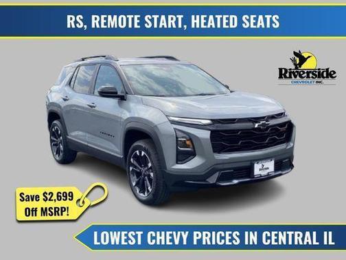 Sterling Gray Metallic 2026 Chevrolet Equinox FWD RS