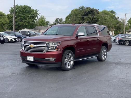 Siren Red Tintcoat 2019 Chevrolet Suburban Premier