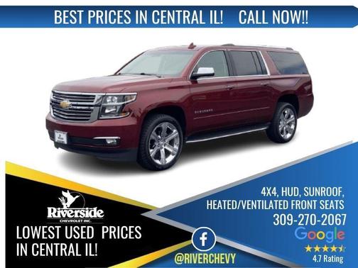 Siren Red Tintcoat 2019 Chevrolet Suburban Premier