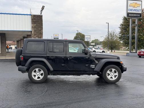 Black 2021 Jeep Wrangler Unlimited Sport