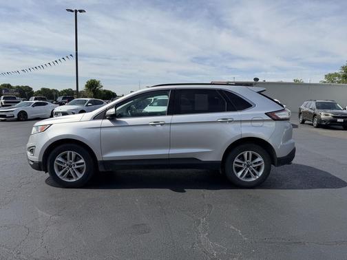 Ingot Silver Metallic 2018 Ford Edge SEL