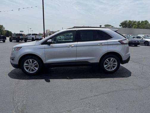 Ingot Silver Metallic 2018 Ford Edge SEL
