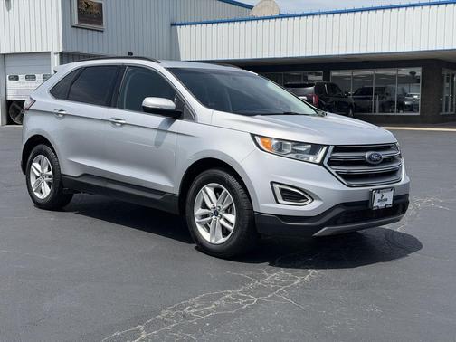 Ingot Silver Metallic 2018 Ford Edge SEL