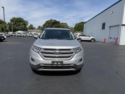 Ingot Silver Metallic 2018 Ford Edge SEL