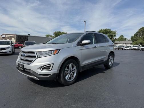 Ingot Silver Metallic 2018 Ford Edge SEL