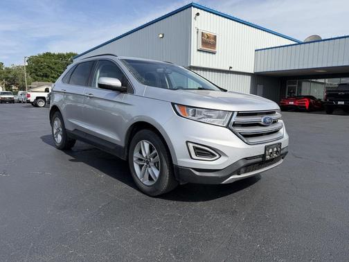 Ingot Silver Metallic 2018 Ford Edge SEL
